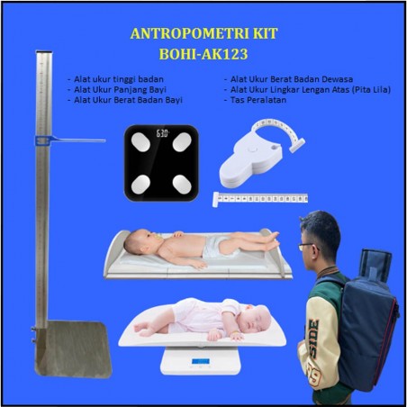 Antropometri Kit AK-123 |Deteksi Stunting dengan Antropometri Kit