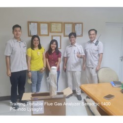 Handheld Flue Gas Analyzer Type S-1400-SO2 Produk Sensonic | Alat Uji Emisi Cerobong Asap