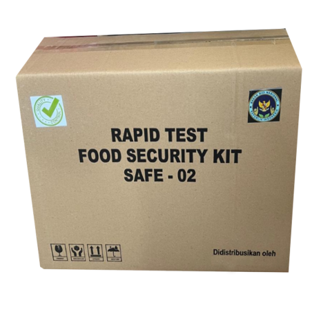 Rapid Test Food Security Kit SAFE-02 | Alat Deteksi makanan beracun