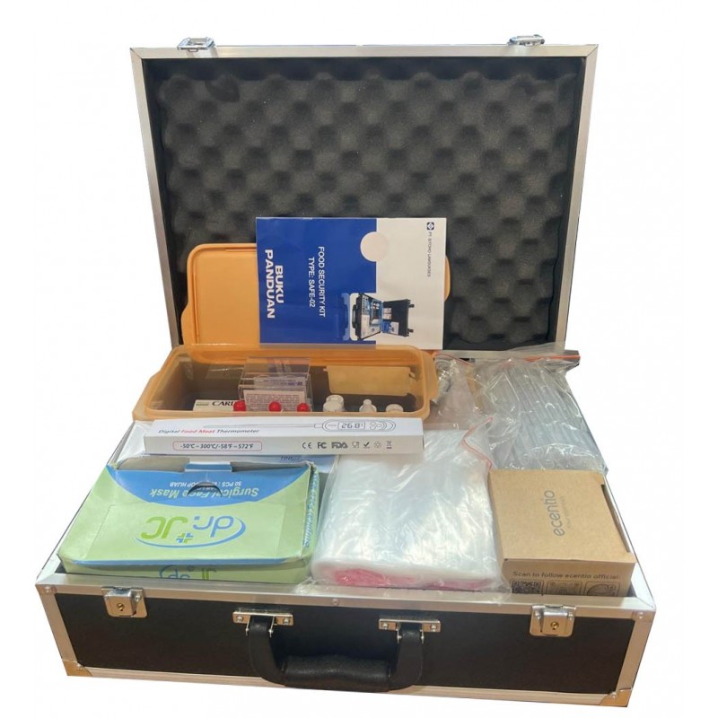 Rapid Test Food Security Kit Safe-02N | Test Kit Pemeriksaan Makanan MBG