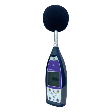 Class 2 Sound Level Meter 1/1 & 1/3 Octave and Sound Calibrator | BSWA 309 Class 2 Sound Level Meter