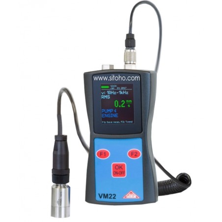 Portable Vibration Meter VM22 mmf | Alat Ukur Getaran Mesin