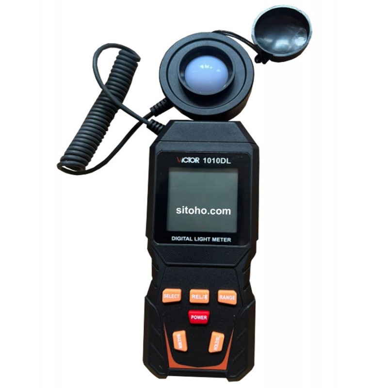Portable Lux Meter 1010D Victor | Alat Ukur Intensitas Cahaya
