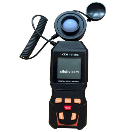 Portable Lux Meter 1010D Victor | Alat Ukur Intensitas Cahaya
