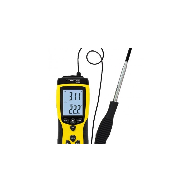 Portable Anemometer TA-300 Trotec | Anemometer TA300 straight probe