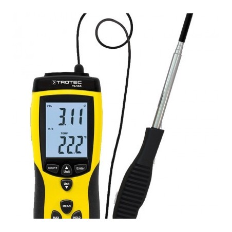 Portable Anemometer TA-300 Trotec | Anemometer TA300 straight probe