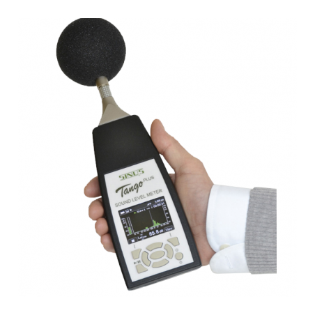 Portable Sound Level Meter 1/3 Octave type 1 + Sound Calibrator | Alat Uji Kebisingan dan Frekuensi Suara