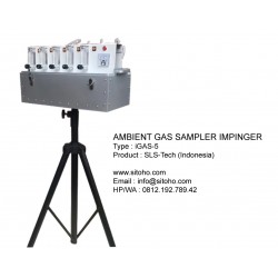 Ambient Gas Sampler Impinger iGAS-05 | Air Sampler Impinger Internal Battre