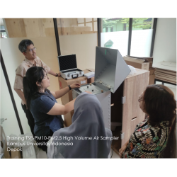 TSP High Volume Air Sampler | Alat Samping Debu Total