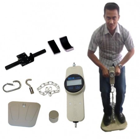 Digital Push Pull Dynamometer 113 kg. Alat ukur kekuatan otot daya dorong dan daya tarik
