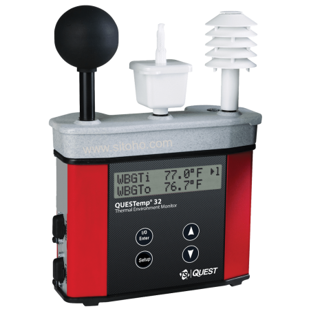 QT-32 Area Heat Stress Monitor TSI-Quest | ISBB Meter - WBGT Meter