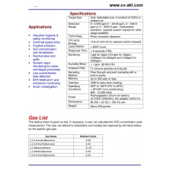 Handheld VOC Meter HVX501 | Portable VOC Meter 0-2000 ppm