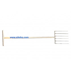 Cuppel Fork | Alat bantu untuk mengangkat Cupels No, 7A ke Cuppelation Furnace