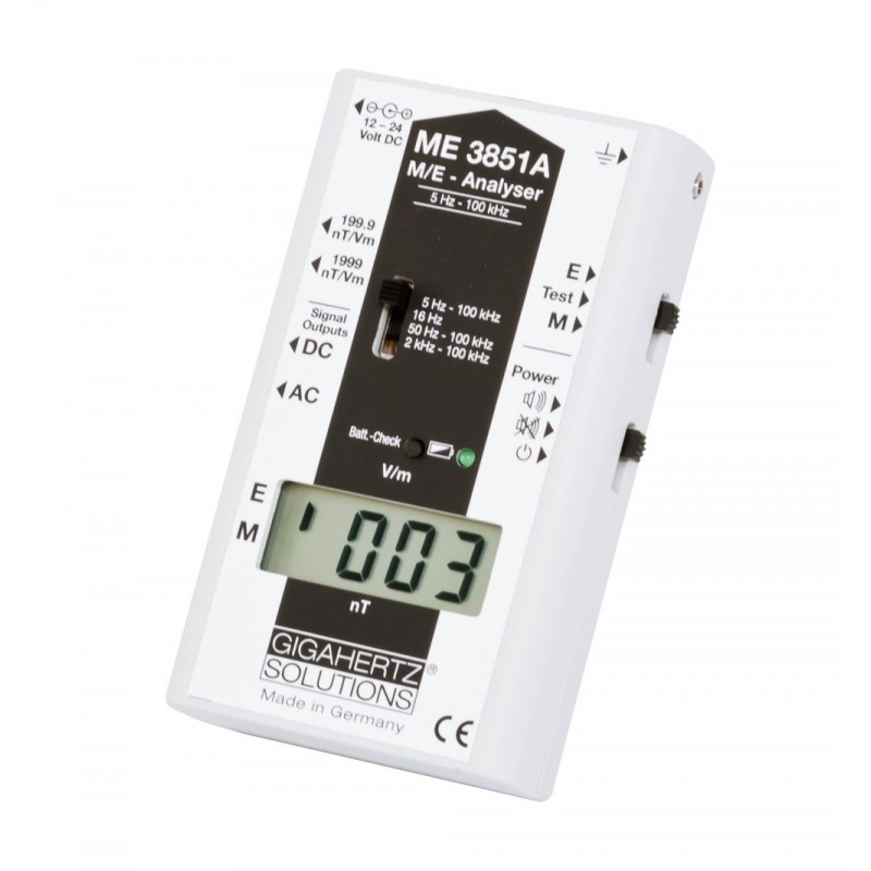 Gigahertz Solution ME3851A EMF Meter | Electromagnetic Field Meter