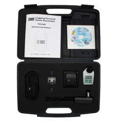 TES-660 Micro Nosie Dosimeter, Badge Type  | Alat Ukur Kebisingan Suara Secara Personal