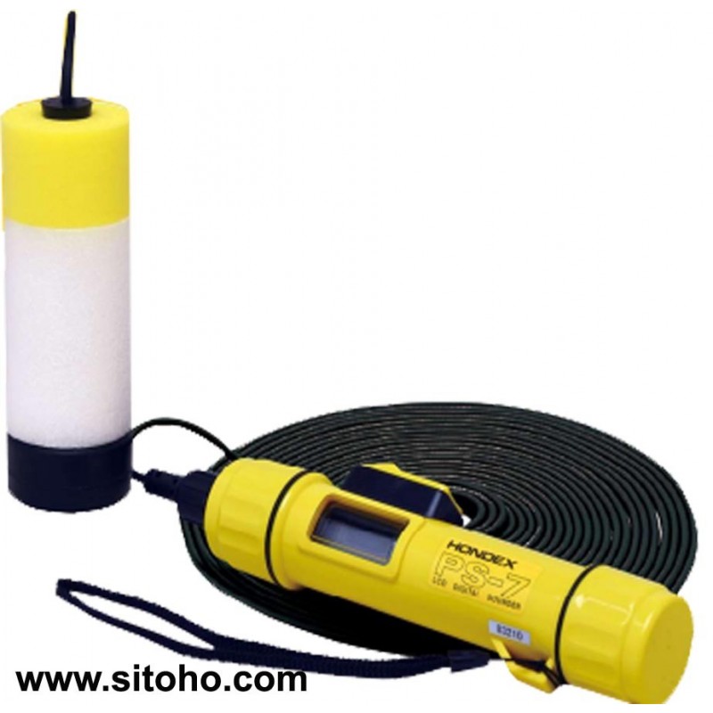 Hondex PS-7FL Portable Depth Sounder With Float Sensor